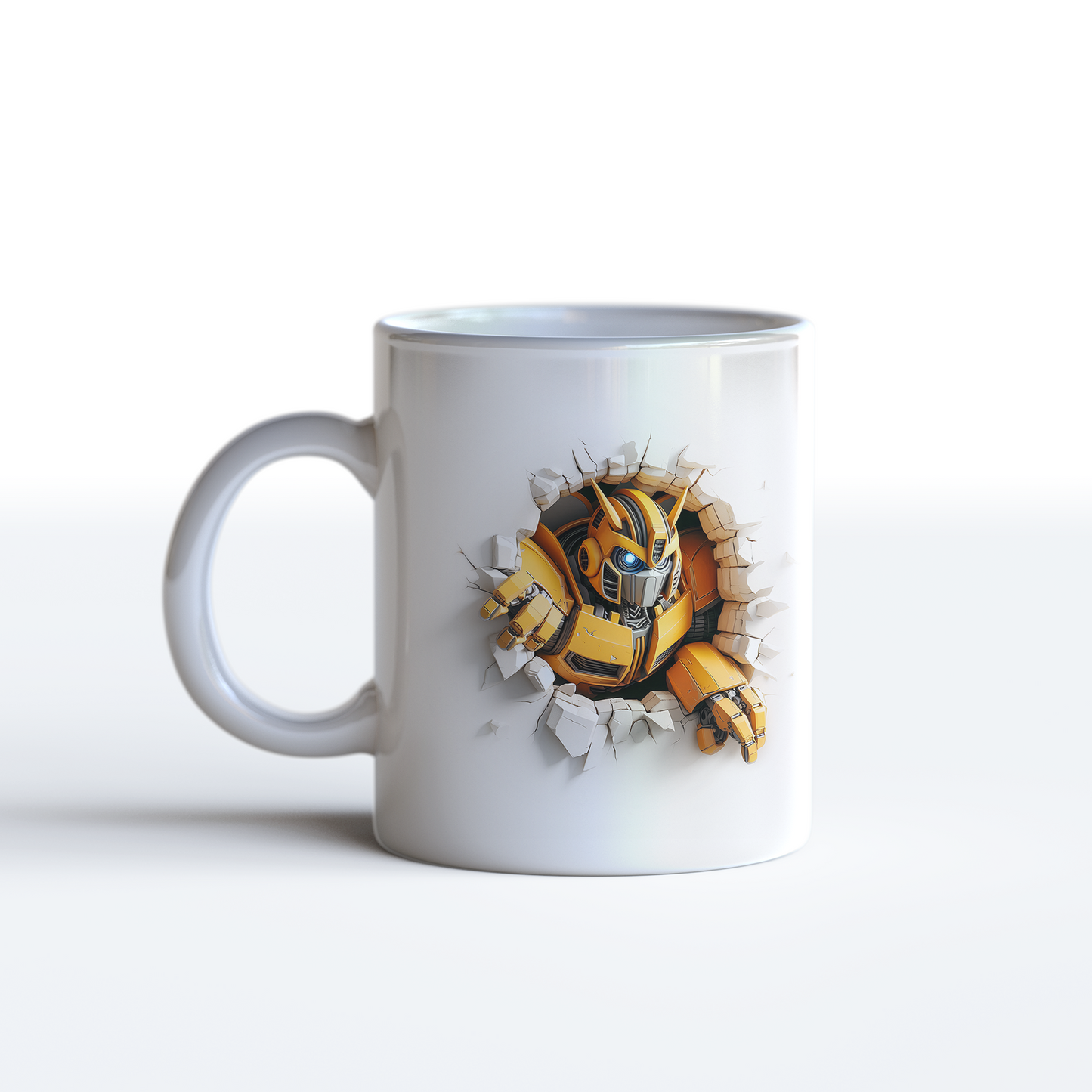 3D Transformers Bumblebee Action Coffee Mug