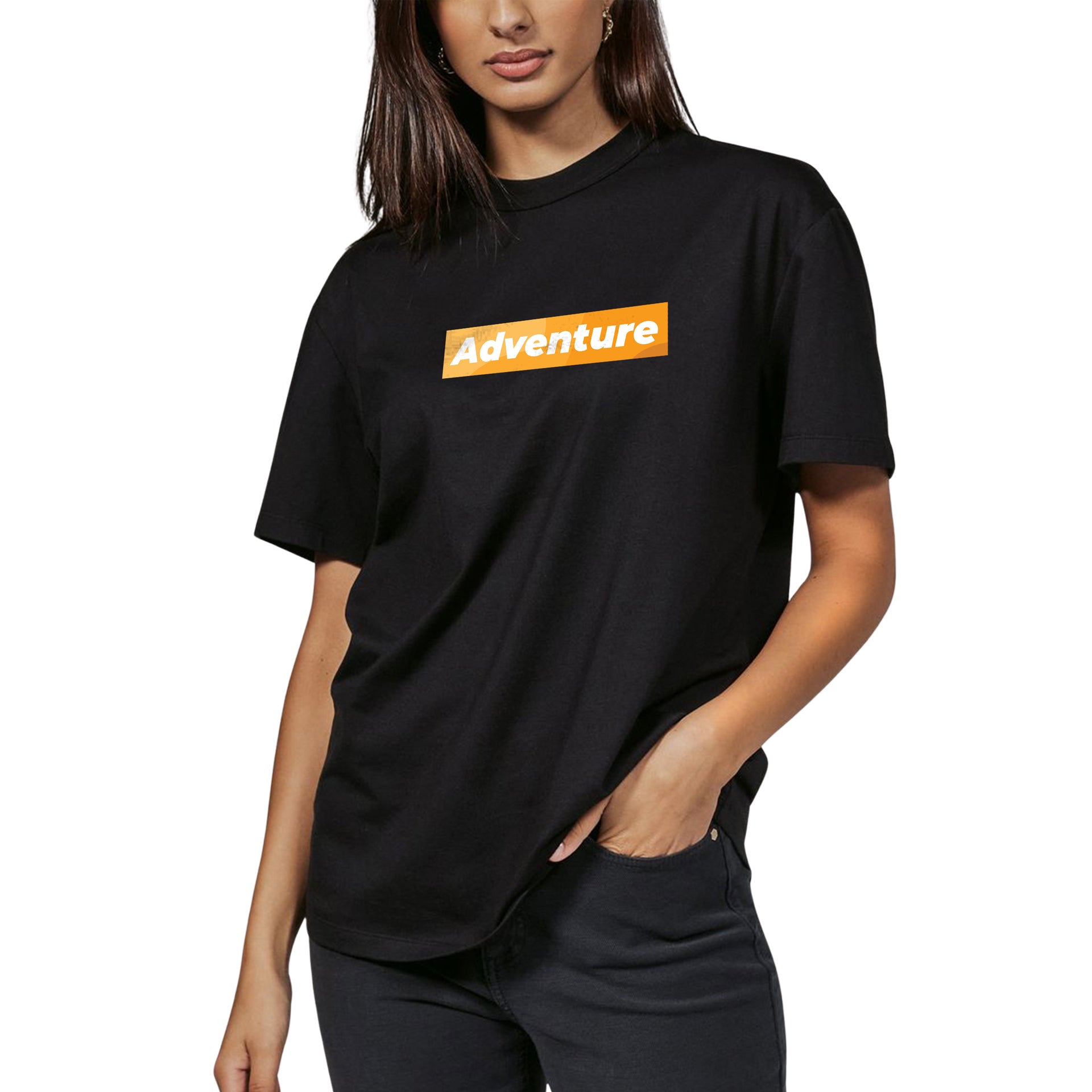 Adventure Graphic Drop Shoulder Tees