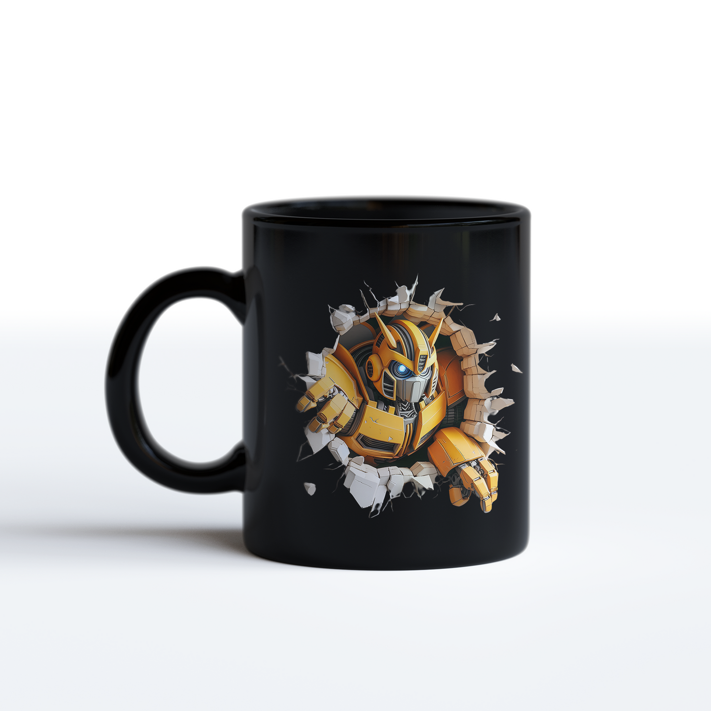 3D Transformers Bumblebee Action Coffee Mug